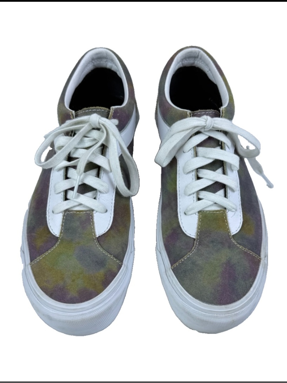 VANS Bold Ni Tie Dye Low Top Suede Sneakers Men US 9.5 EU42.5 Women US11 Mint!
